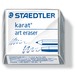 Staedtler Kneadable Art Eraser - Rubber - 1.75" (44.45 mm) Width x 0.38" (9.53 mm) Height x 1.13" (28.58 mm) Depth x - 1 Each - Pliable, Soft