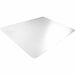 Lorell Crystal-clear Desk Pad - Rectangular - 24" (609.60 mm) Width x 19" (482.60 mm) Depth - Polyvinyl Chloride (PVC) - Clear