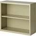 Lorell Fortress Series Bookcases - 34.5" x 13" x 30" - 2 x Shelf(ves) - Powder Coated - Recycled