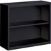 Lorell Fortress Series Bookcases - 34.5" x 13" x 30" - 2 x Shelf(ves) - Powder Coated - Recycled