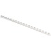 Fellowes Plastic Binding Combs - White, 5/16" Diameter - 0.3" Maximum Capacity - 90 x Sheet Capacity - For Letter 8 1/2" x 11" Sheet - White - Plastic - 100 / Box
