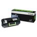 Lexmark Unison 621 Toner Cartridge - Laser - Standard Yield - 6000 Pages - Black - 1 Each