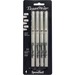 Speedball Calligraphic Pen Set - 2 mm, 2.5 mm, 3 mm Marker Point Size - Black Ink - 4 / Set