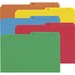 Smead 1/2 Tab Cut Legal Recycled Top Tab File Folder - 9 1/2" x 14 5/8" - Assorted - 10% Recycled - 50 / Pack