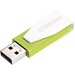 Verbatim 32GB Swivel USB Flash Drive - Eucalyptus Green - 32 GB - USB 2.0 - Eucalyptus Green - Lifetime Warranty - 1 Each