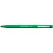 Paper Mate Flair Porous Point Pen - Green Water Based Ink - 1 Each