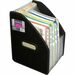 C-Line Letter Expanding File - 8 1/2" x 11" - 750 Sheet Capacity - 13 Pocket(s) - 12 Divider(s) - Black - 1 Each