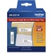 Brother Durable Paper Tapes - 15/32" Width x 100 ft Length - Rectangle - Direct Thermal - White - 1 / Roll