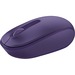 Microsoft Wireless Mobile Mouse 1850 - Optical - Wireless - Radio Frequency - Purple - 1 Pack - USB 2.0 - 1000 dpi - Scroll Wheel - 3 Button(s) - Symmetrical