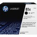 HP 81X (CF281X) Original High Yield Laser Toner Cartridge - Single Pack - Black - 1 Each - 25000 Pages