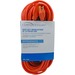 Heavy-duty 125 V DC Extension Cord 50ft Orange - each