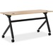 HON Multi-Purpose Table, Flip Base - For - Table TopLaminated, Wheat Top x 60" Table Top Width x 24" Table Top Depth x 1" Table Top Thickness - 29.5" Height - Steel - 1 Each