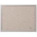 MasterVision Fabric Bulletin Board - 18" (457.20 mm) Height x 24" (609.60 mm) Width - Gray Fabric Surface - Durable - 1 Each