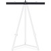 Lorell Telescoping Easel Pad Holder - 27.9" Length - Aluminum - Black