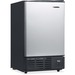 Lorell Ice Maker 19L Stainless Steel Black/Silver - each