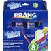 Prang Washable Tempera Paint Set - 25 mL - 8 / Set - Red, Orange, Yellow, Green, Blue, Violet, Brown, White