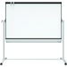 Quartet Prestige 2 Large Magnetic Whiteboard Easel - 72" (6 ft) Width x 48" (4 ft) Height - White Steel Surface - Rectangle - Portable - 1 Each