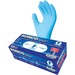 RONCO Nitech Examination Gloves - Medium Size - For Right/Left Hand - Blue - Powder-free, Latex-free, Flexible, Durable - For Food, General Purpose, Medical, Automotive, Dental, Paramedic, Food, Laboratory Application, Pharmaceutical, Veterinary Clinic, Cosmetology, ... - 100 / Box - 5 mil (0.13 mm) Thickness