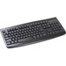 Kensington Pro Fit Wireless Keyboard - Black - Wireless Connectivity - RF - Full-size - 2.40 GHz - USB Interface - ChromeOS, Mac OS, Windows 7, Windows 8, Windows 8.1, Windows 10 - QWERTY Layout - Computer - Mac, PC - Membrane Keyswitch - Black