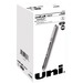 uniball&trade; Vision Rollerball Pens - Fine Pen Point - 0.7 mm Pen Point Size - Black Pigment-based Ink - 36 / Pack