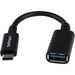 StarTech.com USB-C to USB Adapter - 6in - USB 3.0 (5Gbps) USB-IF Certified - USB-C to USB-A - USB 3.2 Gen 1 - USB C Adapter - USB Type C - Connect a USB Type-A equipment to a USB Type-C laptop - Reversible USB C connector - USB C to USB A adapter for supe