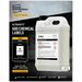 Avery UltraDuty" GHS Chemical Labels4" x 4" , Permanent Adhesive, for Laser Printers - 4" Width x 4" Length - Permanent Adhesive - Rectangle - Laser - White - Film - 4 / Sheet - 50 Total Sheets - 200 Total Label(s) - 200 / Box - Water Resistant