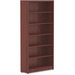 Lorell Chateau Series Bookshelf - 1.5" Top, 36" x 11.6"72.5" Bookshelf - 6 Shelve(s) - Reeded Edge - Material: P2 Particleboard - Durable, Sturdy - For Office, Book