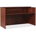 Lorell Essentials Series Front Reception Desk - 1" Top, 35.4" x 70.9"42.5" Desk - Finish: Cherry Laminate - Durable - For Office
