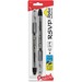 Pentel R.S.V.P. Stylus Ballpoint Pen - Fine Pen Point - Stainless Steel Tip - Refillable - Black Ink - Clear Barrel - Ergonomic, Anti-fatigue, Durable Tip, Smooth Writing, Indicator - 2 / Pack