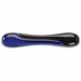 Kensington Duo Gel Keyboard Wrist Rest - Blue - 1.87" (47.50 mm) Height x 3.85" (97.79 mm) Width x 20.43" (518.92 mm) Depth - Black & Blue - Gel - Mouse - 1 Each 