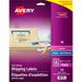 Avery Rectangle Clear Labels8" x 11" , for Laser/Inkjet Printers - 8 1/2" Width x 11" Length - Rectangle - Laser, Inkjet - Glossy - Clear - 10 / Pack - Customizable