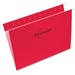 Continental Letter Size Hanging Folders - Letter - 8 1/2" x 11" Sheet Size - Red - Recycled - 25 / Box