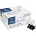 Business Source Medium 36-count Binder Clips - Medium - for Paper, Project, Document - 36 / Pack - Black