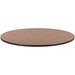 Lorell Classroom Activity Tabletop - High Pressure Laminate (HPL) Round, Medium Oak Top - 1.1" Table Top Thickness x 48" Table Top Diameter - Assembly Required - 1 Each