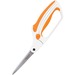 Fiskars Easy Action Scissors - 8" (203.20 mm) Overall Length - Stainless Steel - Bent Tip - 1 Each