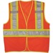 Viking Open Road "BTE" Vest - Recommended for: School, Construction - Large/Extra Large Size - Hook & Loop Closure - Polyester Mesh - Orange - 1 Each