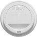 Solo 10-24 oz Hot Cup Lid - Dome - 100 / Pack - White