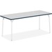 Lorell Classroom Activity Tabletop - Gray Nebula Rectangle, High Pressure Laminate (HPL) Top - 72" Table Top Width x 30" Table Top Depth x 1.1" Table Top Thickness - Assembly Required - 1 Each