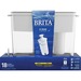 Brita Water Filtration System Dispenser - 4.32 L - Clear, White