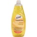Genuine Joe Dish Detergent - Concentrate Liquid - 38 fl oz (1.2 quart) - Lemon Scent - 1 Each - Yellow
