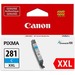 Canon CLI-281 XXL Original Inkjet Ink Cartridge - Cyan - 1 Each - Inkjet - 1 Each