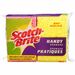 Scotch-Brite Sponge - 7.7" Height x 2.9" Width x 0.6" Depth - 4/Pack - Assorted