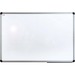 Floortex Viztex Porcelain Mag Dry-Erase Boards - 71" (5.9 ft) Width x 48" (4 ft) Height - White Ceramic Surface - Aluminum Frame - Rectangle - Horizontal/Vertical - Magnetic - 1 Each
