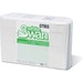 White Swan Single-Ply Dinner Napkins - 1 Ply - 8 Fold - 15" x 16" - White - 300 / Pack
