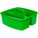 Storex Classroom Caddy - 6.4" Height x 11" Width13" Length%Tabletop - Green - Plastic - 1 Each