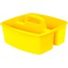 Storex Classroom Caddy - 6.4" Height x 11" Width13" Length%Tabletop - Yellow - Plastic - 1 Each