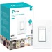Kasa Smart Kasa Smart Wi-Fi Light Switch, Dimmer - Tap Dimmer - Tap Switch - Light Control - Alexa Supported - 120 V AC - 300 W - White