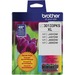 Brother LC30133PKS Original High Yield Inkjet Ink Cartridge - Tri-pack - Cyan, Magenta, Yellow - 2 / Pack - 400 Pages