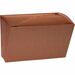 Business Source Legal Recycled Expanding File - 8 1/2" x 14" - 21 Pocket(s) - Brown - 30% Recycled - 1 Each