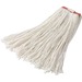 Rubbermaid Commercial 20 oz Dura Pro Blend Wet Mop, 1" Headband, White - Medium - 6" Width x 1" Depth - Cotton, Rayon, Synthetic Yarn - 1Each
